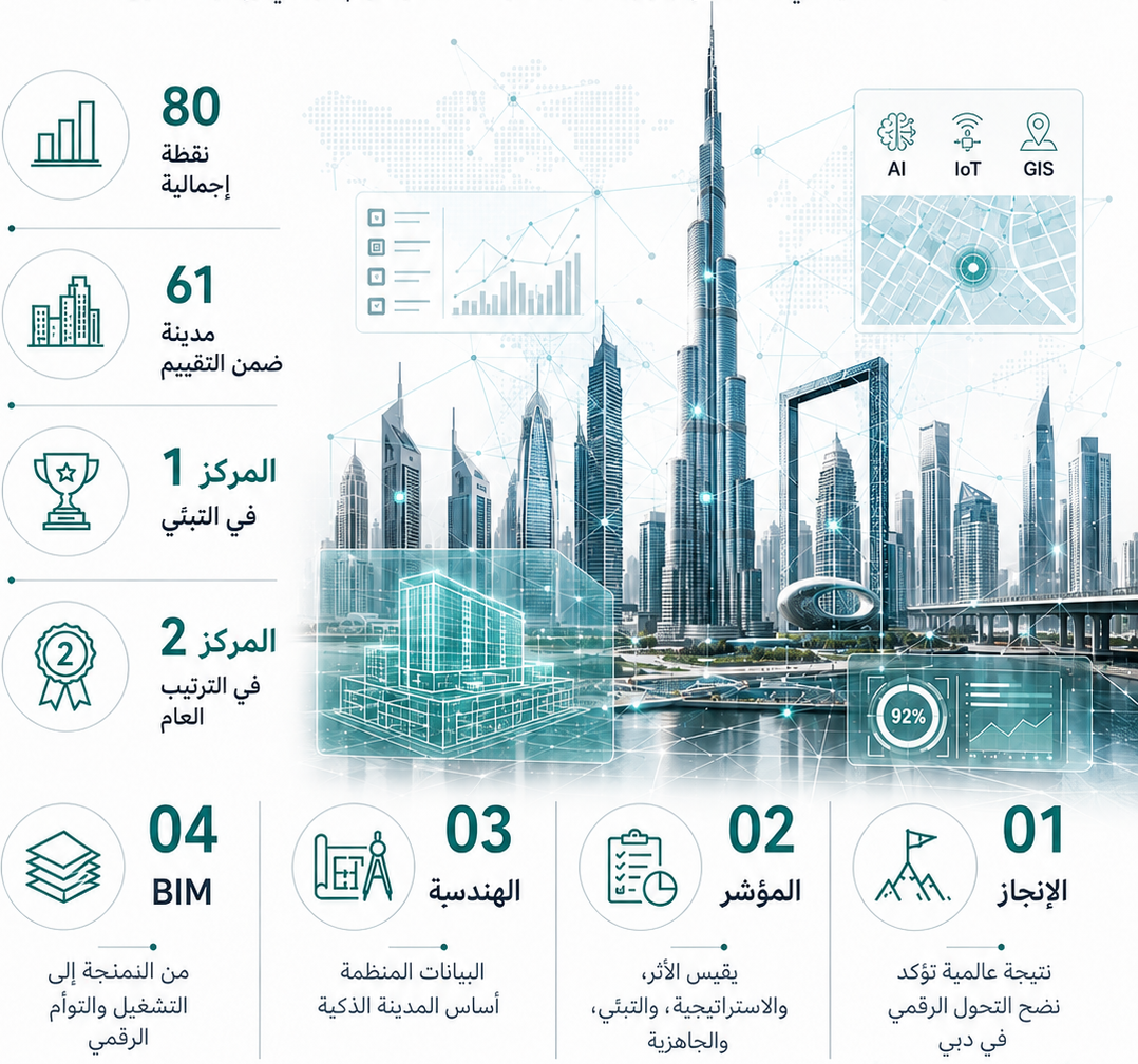 Dubai leads the world in adopting smart solutions