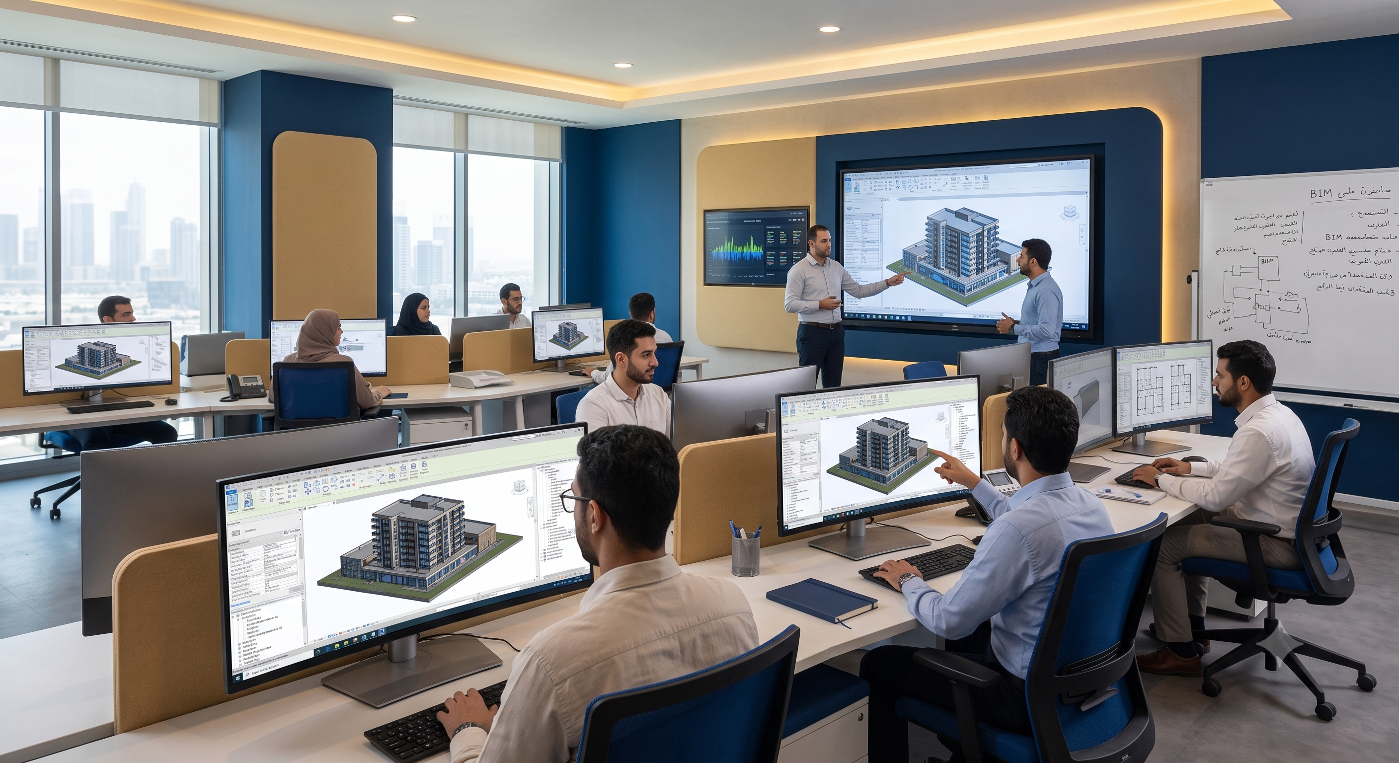 ورشة تدريب لبرنامج الـ Revit