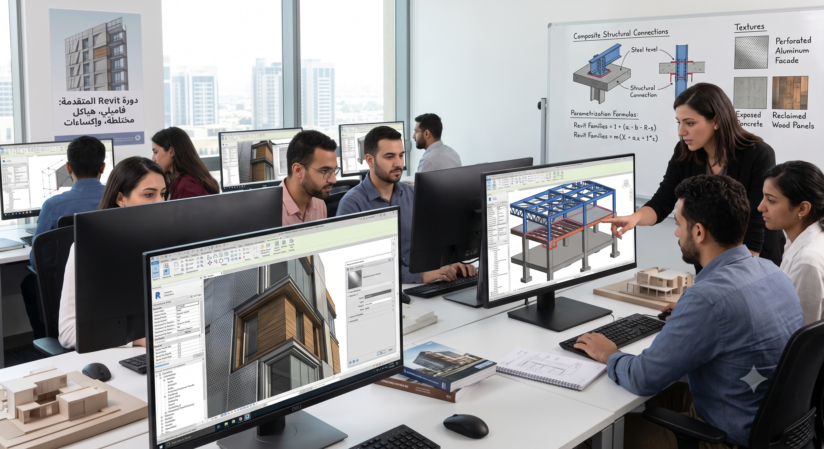 تدريب مهندسي الشركة العامة للدراسات والاستشارات الهندسية لاعتماد الـ BIM